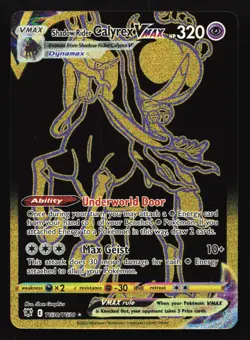 Shadow Rider Calyrex VMAX TG30 Astral Radiance Secret Rare Pokemon Card - Image 1