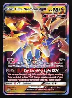 Ultra Necrozma GX SM126 SM Black Star Promo Pokemon Card - Image 1
