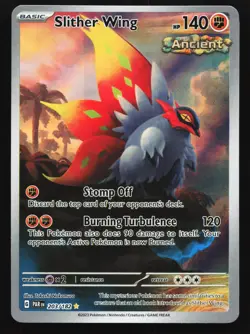 Slither Wing 203/182 Paradox Rift Illustration Rare Pokemon Card - Image 1