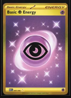 Psychic Energy 207/165 MEW EN-151 Gold Hyper Rare Pokemon Card - Image 1