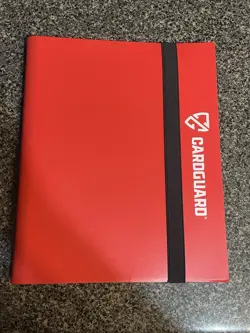 Red Card Guard TCG Binder x20 9-Pocket Pages/360 Capacity/Side Loading - Image 1