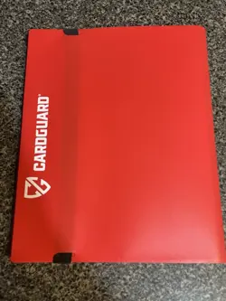Red Card Guard TCG Binder x20 9-Pocket Pages/360 Capacity/Side Loading - Image 3