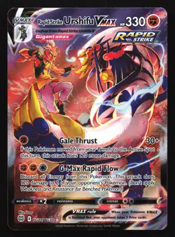 Rapid Strike Urshifu VMAX TG21 Brilliant Stars Ultra Rare Pokemon Card - Image 1