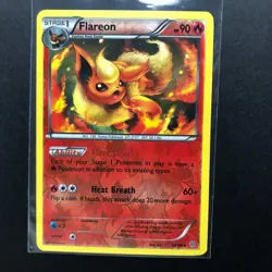 Flareon [Reverse Holo] 13/98 XY Ancient Origins Pokemon Card TCG - Image 4