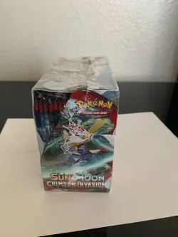 Pokemon Sun and Moon Crimson Invasion Booster Box Card Game - 16381249 820650812491 - Image 2
