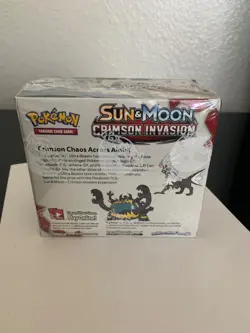 Pokemon Sun and Moon Crimson Invasion Booster Box Card Game - 16381249 820650812491 - Image 3