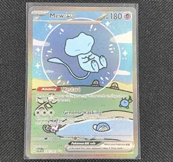 Pokemon TCG Bubble Mew EX Paldean Fates Card 232/091 Near Mint Condition - Image 1