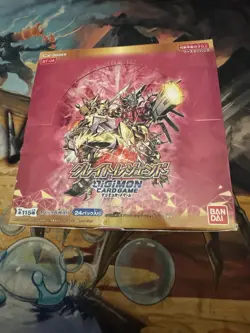 Great Legend | BT-04 | Digimon Card Game | Japanese Booster Box | DAMAGED BOX - Image 1