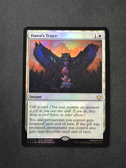Dawn's Truce (Foil) Near Mint from Bloomburrow (Card #0009) English - Image 1