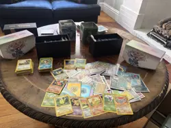 100 Pokemon Cards Lot - 2 Ultra Rares EX/GX/V - 10 Holos - 10 Reverse w/ Vintage - Image 5