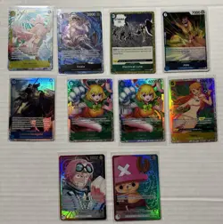 10 Mixed Cards One Piece From Two Legends And Fists Of Divine Speed - Image 1