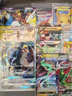 Pokemon Jumbo Card Lot - Rayquaza EX, Espeon Deoxys, Umbreon GX, and more - Image 2