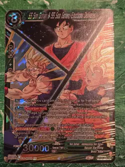 Dragon Ball Super Card-SS Son Gohan & SS Son Goten, Emotions Delivered-holo-SR - Image 1