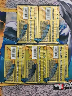 Pokemon Sun and Moon Base Set 3 Card Mini Booster Pack Complete Art Set Lot of 5 - Image 2