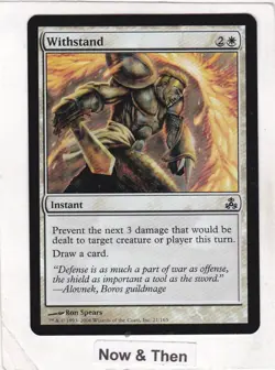 MTG: Guildpact: FOIL: Withstand - Image 1