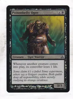 MTG: Guildpact: FOIL: Poisonbelly Ogre - Image 1