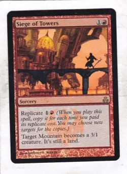 MTG: Guildpact: FOIL: Siege of Towers - Image 1