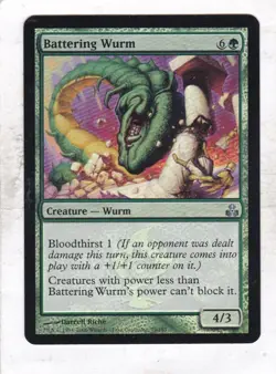MTG: Guildpact: FOIL: Battering Wurm - Image 1