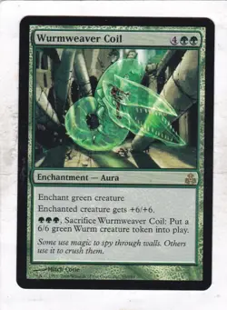 MTG: Guildpact: FOIL: Wurmweaver Coil - Image 1