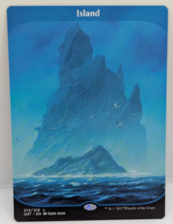 MTG Island Unstable Regular NM - Image 1