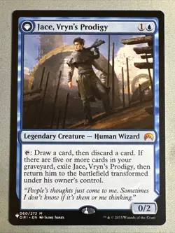 MTG / Jace, Vryn's Prodigy / LIST / #60 / Regular / Mythic / NM - Image 1