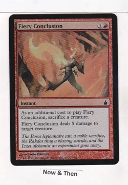 MTG: Ravnica: City of Guilds: FOIL: Fiery Conclusion - Image 1