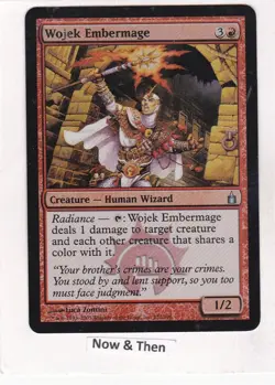 MTG: Ravnica: City of Guilds: FOIL: Wojek Embermage - Image 1
