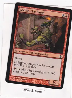 MTG: Ravnica: City of Guilds: FOIL: Goblin Fire Fiend - Image 1