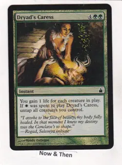 MTG: Ravnica: City of Guilds: FOIL: Dryad's Caress - Image 1