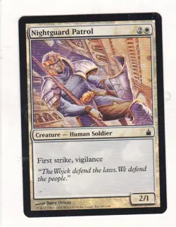 MTG: Ravnica: City of Guilds: Foil: Nightguard Patrol - Image 1