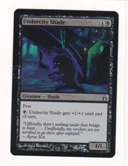 MTG: Ravnica: City of Guilds: Foil: Undercity Shade - Image 1