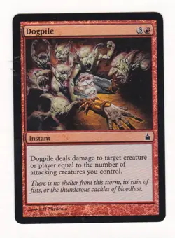 MTG: Ravnica: City of Guilds: Foil: Dogpile - Image 1