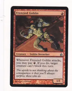 MTG: Ravnica: City of Guilds: Foil: Frenzied Goblin - Image 1