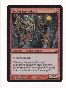 MTG: Ravnica: City of Guilds: Foil: Goblin Spelunkers - Image 1