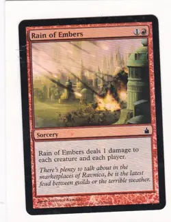 MTG: Ravnica: City of Guilds: Foil: Rain of Embers - Image 1