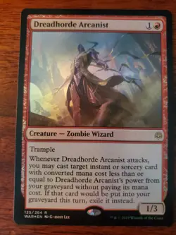 Dreadhorde Arcanist War of the Spark Foil NM - Image 1