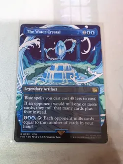 MTG - The Water Crystal - Borderless Non-foil - Final Fantasy Universes Beyond - Image 2