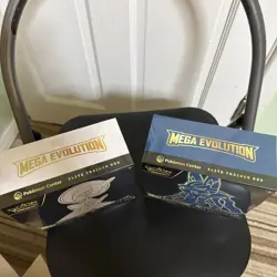 Pokemon Center Mega Evolutions Gardevoir & Lucario ETB Elite Trainer Box Sealed - Image 5