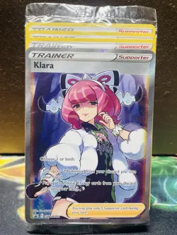 SEALED Pokemon Klara SWSH302 Sword & Shield Premium Collection Black Star Promo - Image 1