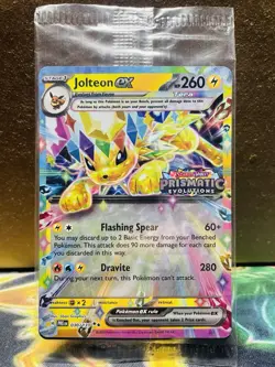 SEALED Pokemon Jolteon ex 030/131 Prismatic Evolutions Surprise Box Holo Promo - Image 1