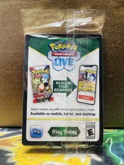 SEALED Pokemon Lillie's Clefairy ex SVP 195 Scarlet & Violet Black Star Promo - Image 2