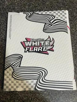 White Flare Pokemon TCG Binder 20 9-Pocket Pages/360 Capacity/Side Load - Image 2