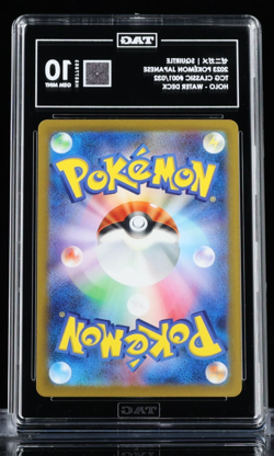 TAG 10 Pokemon Squirtle 001/032 TCG Classic Japanese Holo Water Deck psa - Image 2