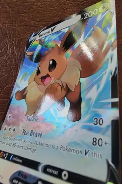 Eevee V #108/159 Crown Zenith Holo Ultra Rare Pokemon TCG - Image 2