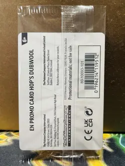 SEALED Pokemon Hop's Dubwool 136/159 Journey Together Best Buy Cosmos Holo Promo - Image 2