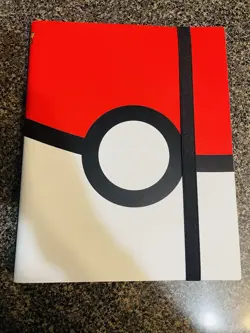 Ultra Pro Pokemon Poke Ball TCG Binder x20 9-Pocket Pages/360 Capacity/Side Load - Image 1