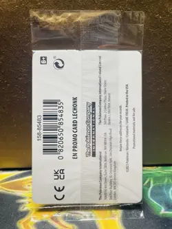 SEALED Pokemon Lechonk 156/198 Scarlet & Violet STAMPED Best Buy Promo - Image 2