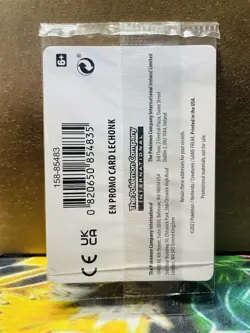 SEALED Pokemon Lechonk 156/198 Scarlet & Violet STAMPED Best Buy Promo - Image 2
