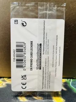 SEALED Pokemon Lechonk 154/198 Scarlet & Violet GameStop Reverse Holo Promo - Image 2