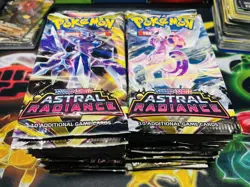 x36 Pokemon TCG Astral Radiance Booster Pack Lot 2022 SEALED Box Equivalent - Image 1